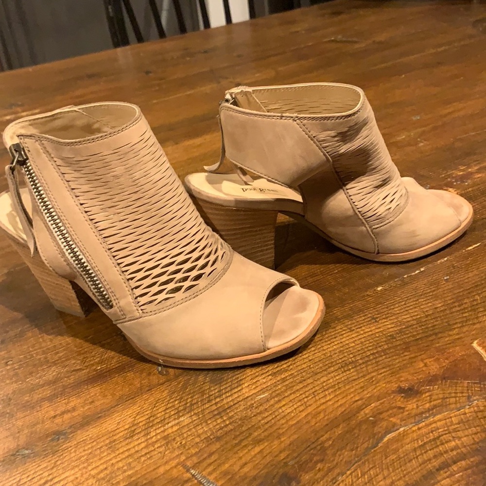 Paul Green peep toe booties